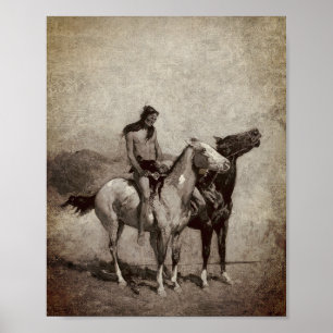 Das Feuer fresst sein Opfer über sein Pony Poster