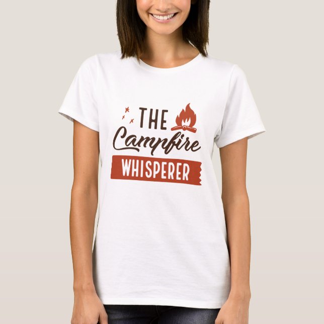 Das Feuer im Campfire T-Shirt (Vorderseite)