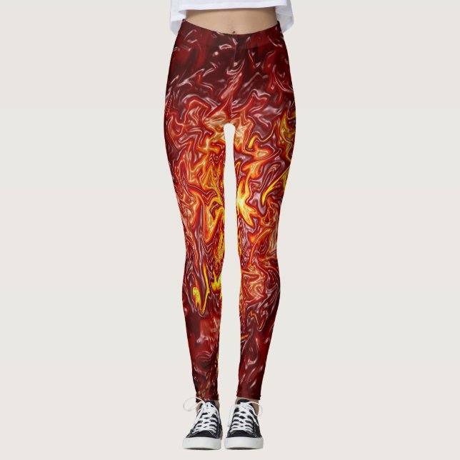 Das Feuer von innen... Leggings (Vorderseite)