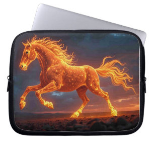 Das Feurige Pferd Laptopschutzhülle