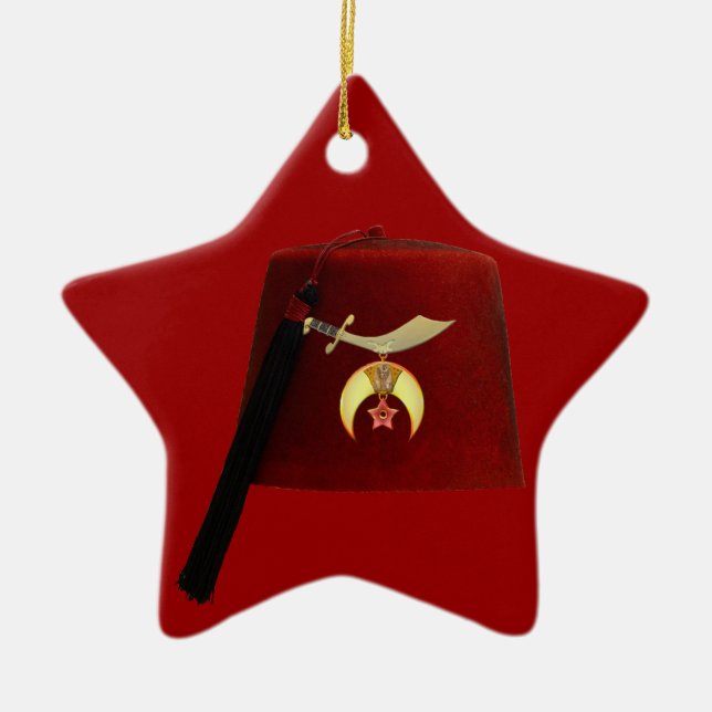 Das Fez Keramikornament (Vorne)