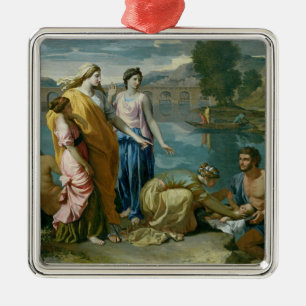 Das Finden von Mosese, 1638 Silbernes Ornament