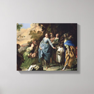 Das Finden von Mosese, c.1650-56 (Öl auf Leinwand