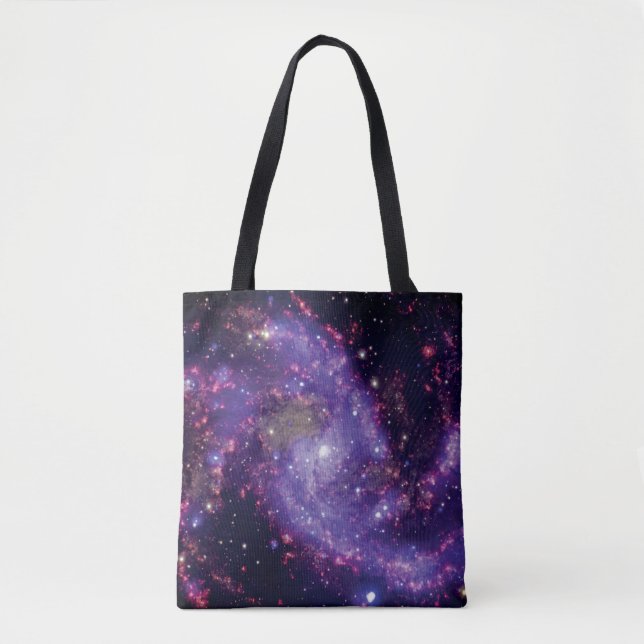 Das Fireworks Galaxy Outer Space Foto Tasche (Vorderseite)