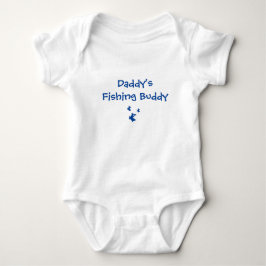 Das Fischen-Freund-" Baby-Bodysuit "des Vatis Baby Strampler