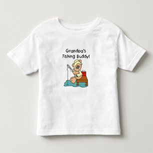 Das Fischen-Freund des Großvaters Kleinkind T-shirt