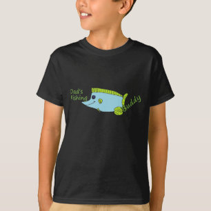 Das Fischen-Freund des Vaters scherzt Shirt