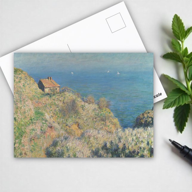 Das Fischerhaus Varengeville, Claude Monet Postkarte (Von Creator hochgeladen)