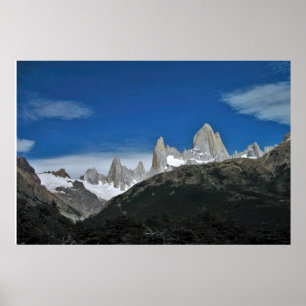 Das Fitz Roy Massif Poster
