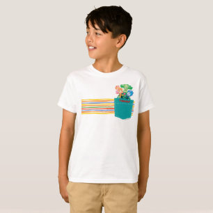Das Fixies Papus mit Kindern in der Tasche T-Shirt