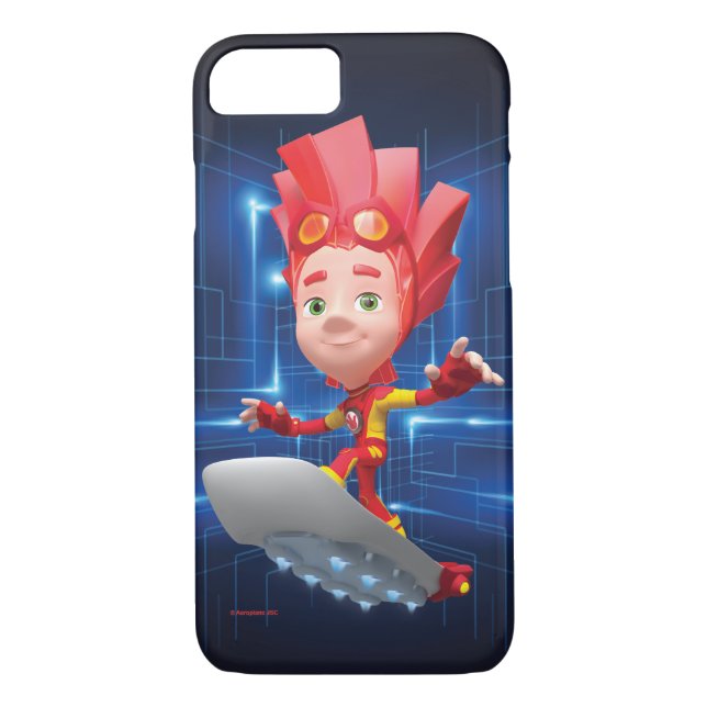 Das Fixies | streng geheim - Feuer Case-Mate iPhone Hülle (Rückseite)