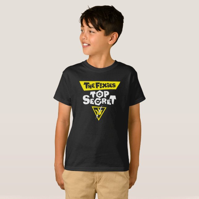 Das Fixies | streng geheim - Logo T-Shirt (Vorne ganz)
