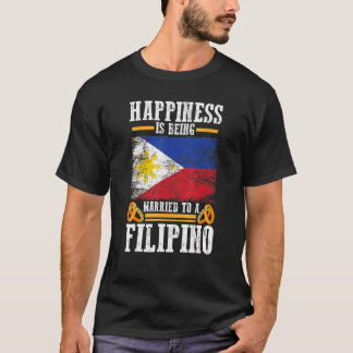 Das Flag-Glück der Philippinen ist auf ein T-Shirt