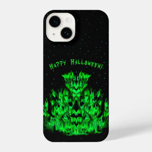 Das Flammenmonster im Sternenhimmel iPhone 14 Hülle