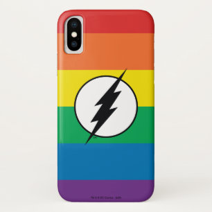 Das Flash-Rainbow-Logo Case-Mate iPhone Hülle