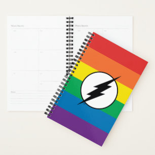 Das Flash-Rainbow-Logo Planer