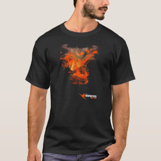 Das FLASHKICK des Mannes platsches T-Shirt
