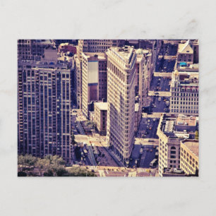 Das Flatiron Building - New York City Postkarte