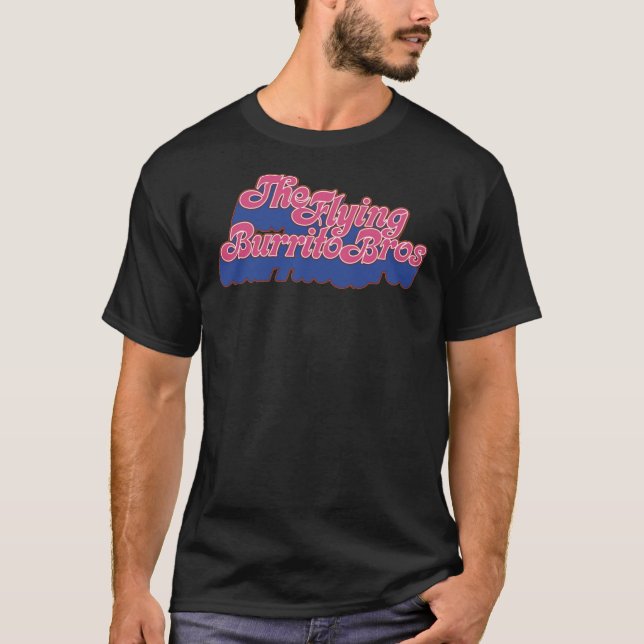 Das fliegende Burrito Bros-Geschenk für Männer und T-Shirt (Vorderseite)