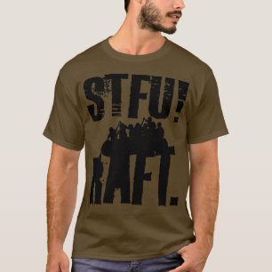 das Flussefu-Rafting von Black Rafters Floß geschl T-Shirt