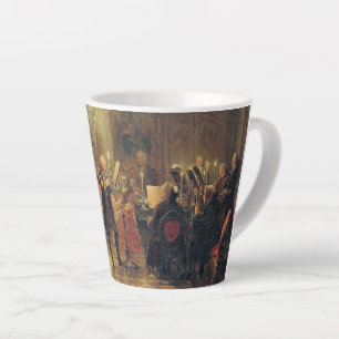 Das Flute Konzert Adolph Menzel Small Milchtasse
