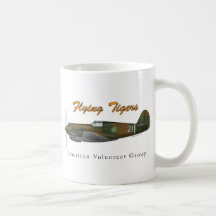 Das Flying Tigers P-40B Kaffeetasse