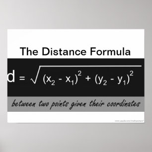 Das Formel-Math-Poster Poster