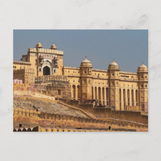 Das Fort Amber bei Jaipur in Indien Postkarte