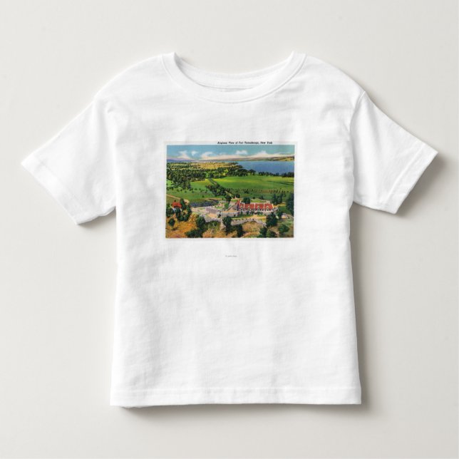 Das Fort, See Champlain im Abstand Kleinkind T-shirt (Vorderseite)