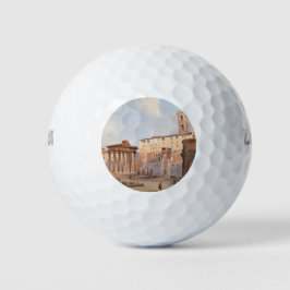 Das Forum der Antike (von Ippolito Caffi) Golfball