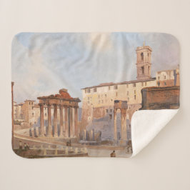 Das Forum der Antike (von Ippolito Caffi) Sherpadecke