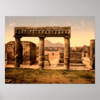 Das Forum Pompeii Italien