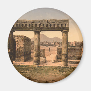 Das Forum, Pompeji, Kampanien, Italien Magnet