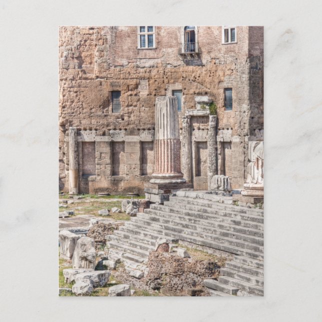 Das Forum von Augustus ist eins der Kaiser4 Postkarte (Vorderseite)