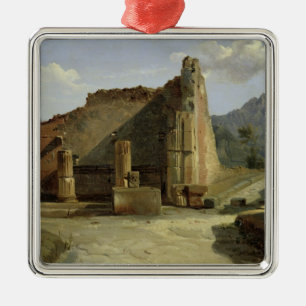 Das Forum von Pompeji Silbernes Ornament