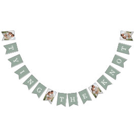 Das Foto des Knotens Wimpelkette