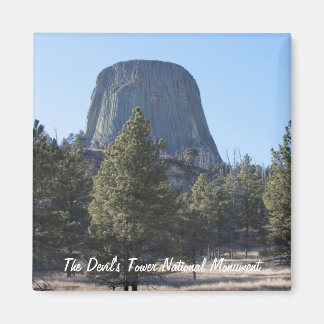 Das Foto des Tower National Monument des Teufels a Magnet