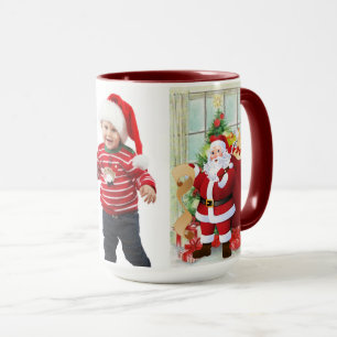 Das Foto des Weihnachtsmannes Niedliches Geschenk Tasse