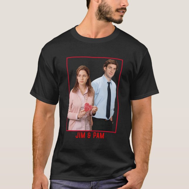 Das Foto Jim and Pam T-Shirt (Vorderseite)