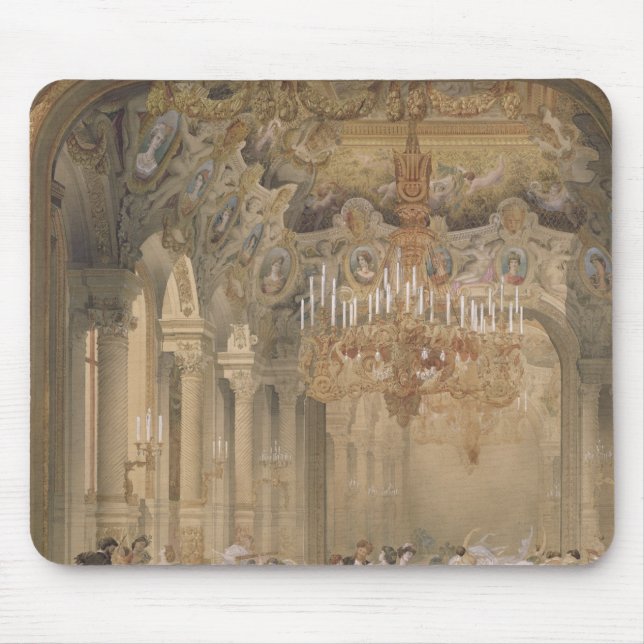 Das Foyer der Oper während des Abstands Mousepad (Vorne)