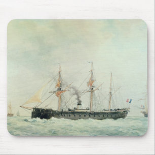 Das französische Schlachtschiff, "La Gloire", 188 Mousepad