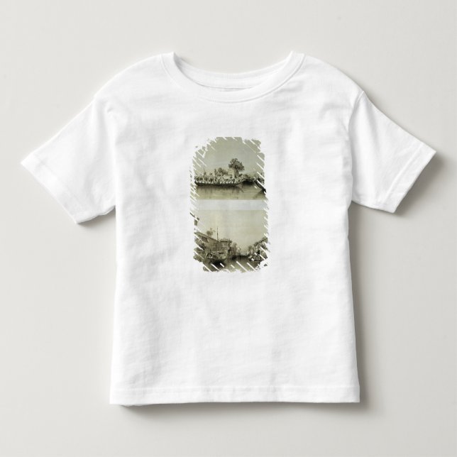Das französische Unsinnigkeits-und eines Kleinkind T-shirt (Vorderseite)