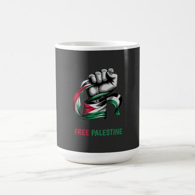 Das freie Palästina nach der Apartheid Gaza Kaffeetasse (Mittel)