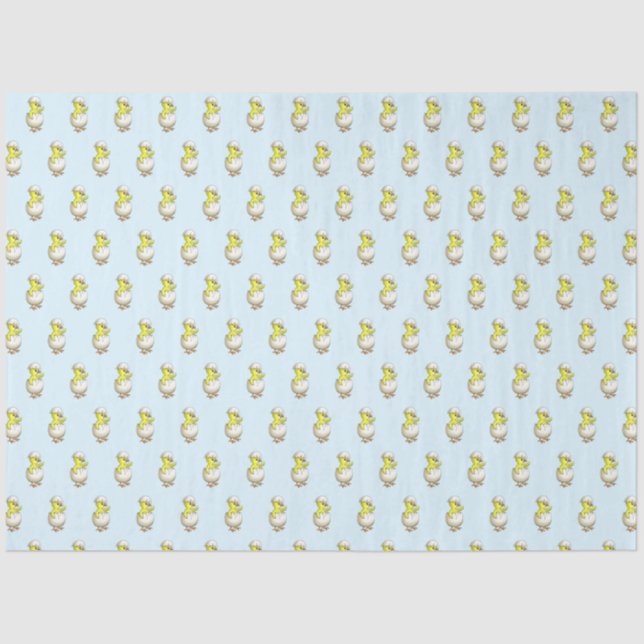 Das frisch gepeitschte Osterkätzchen Seidenpapier (Vorderseite)