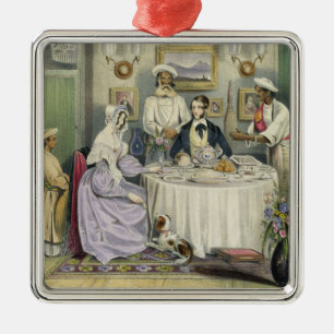 Das Frühstück, überziehen 3 "vom Ornament Aus Metall