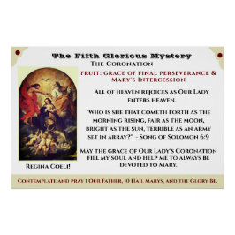 Das fünfte glorreiche Geheimnisposter Poster