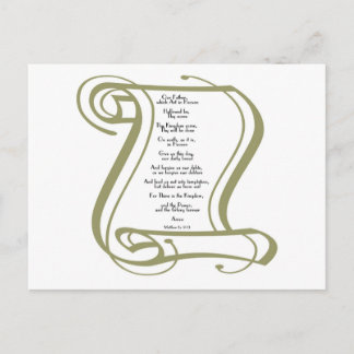 Das Fürstengebet Postkarte