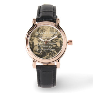 Das Fürstgebet Vintag Armbanduhr