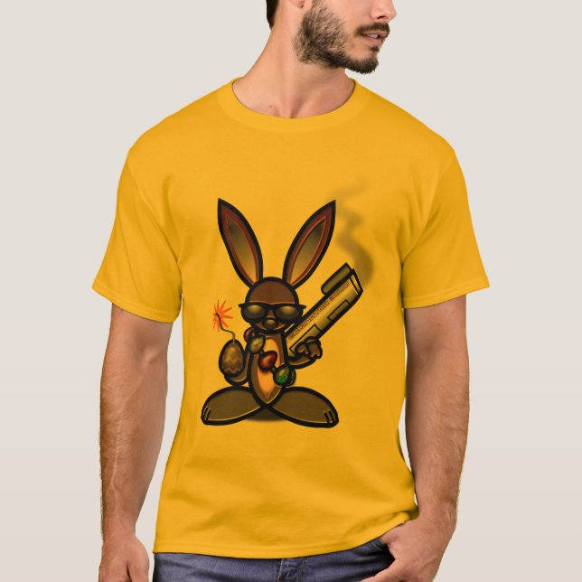Das Fuzzinator T-Shirt (Vorderseite)