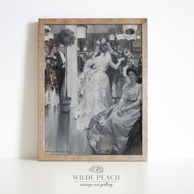 Das Gala Vintage Modegemälde Frauenposter Poster (Von Creator hochgeladen)